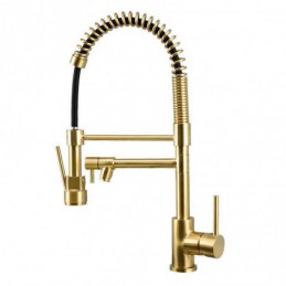 Brushed Gold Kitchen Tap...