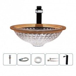 Circular Glass Wash Basin...