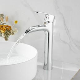 Chrome Tall Basin Mixer Tap...