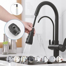 Kitchen Sink Mixer Tap Pull...