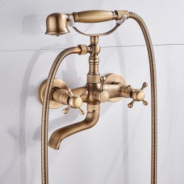 Wall Mounted Brass Rainfall...